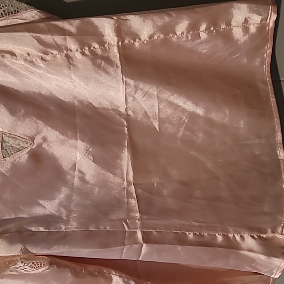 SHEIN Silk cami with scalloped lace Size"2x" - Picture 6 of 8